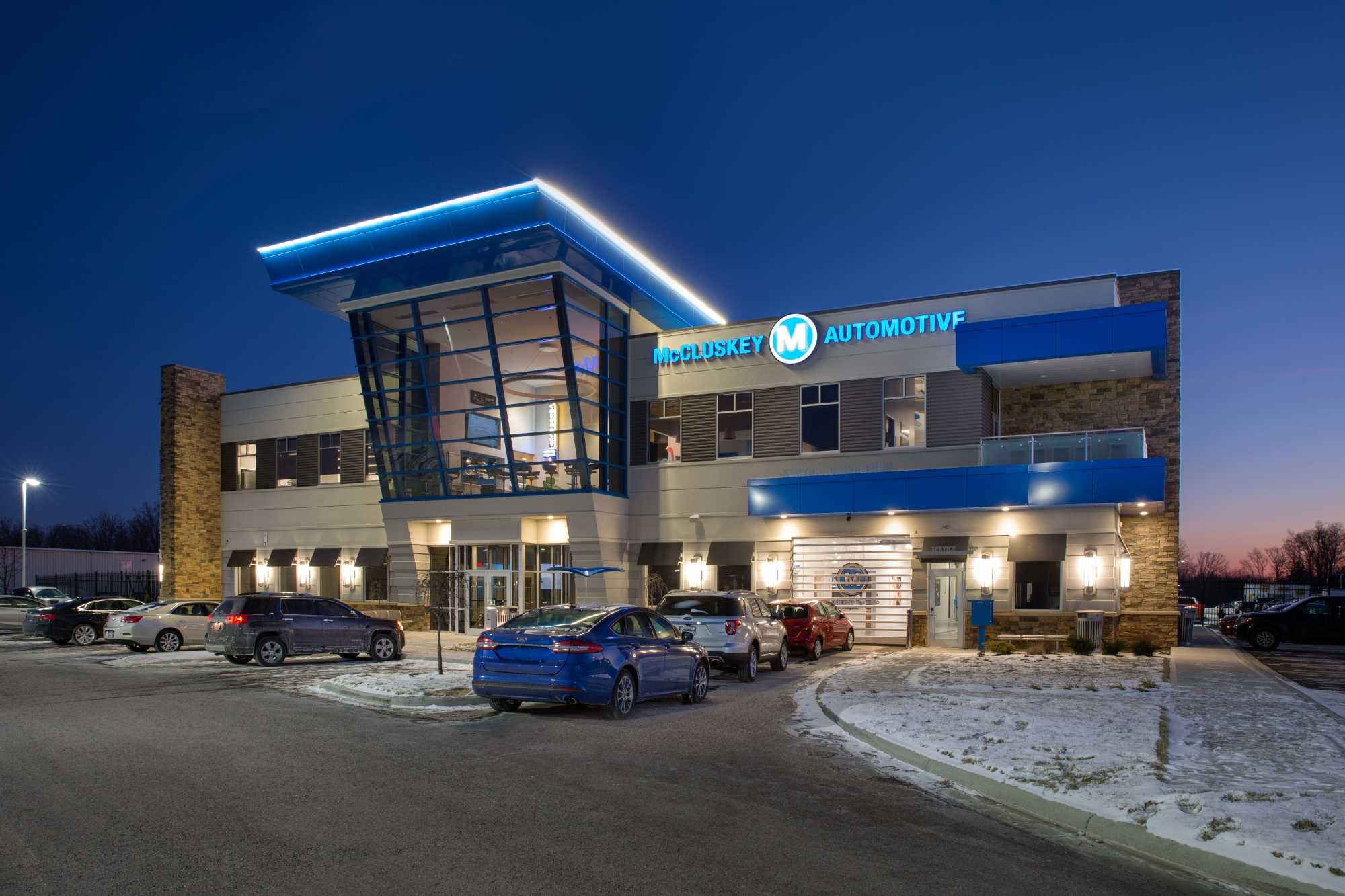McCluskey Automotive Corporate Headquarters MSP Design, Inc.