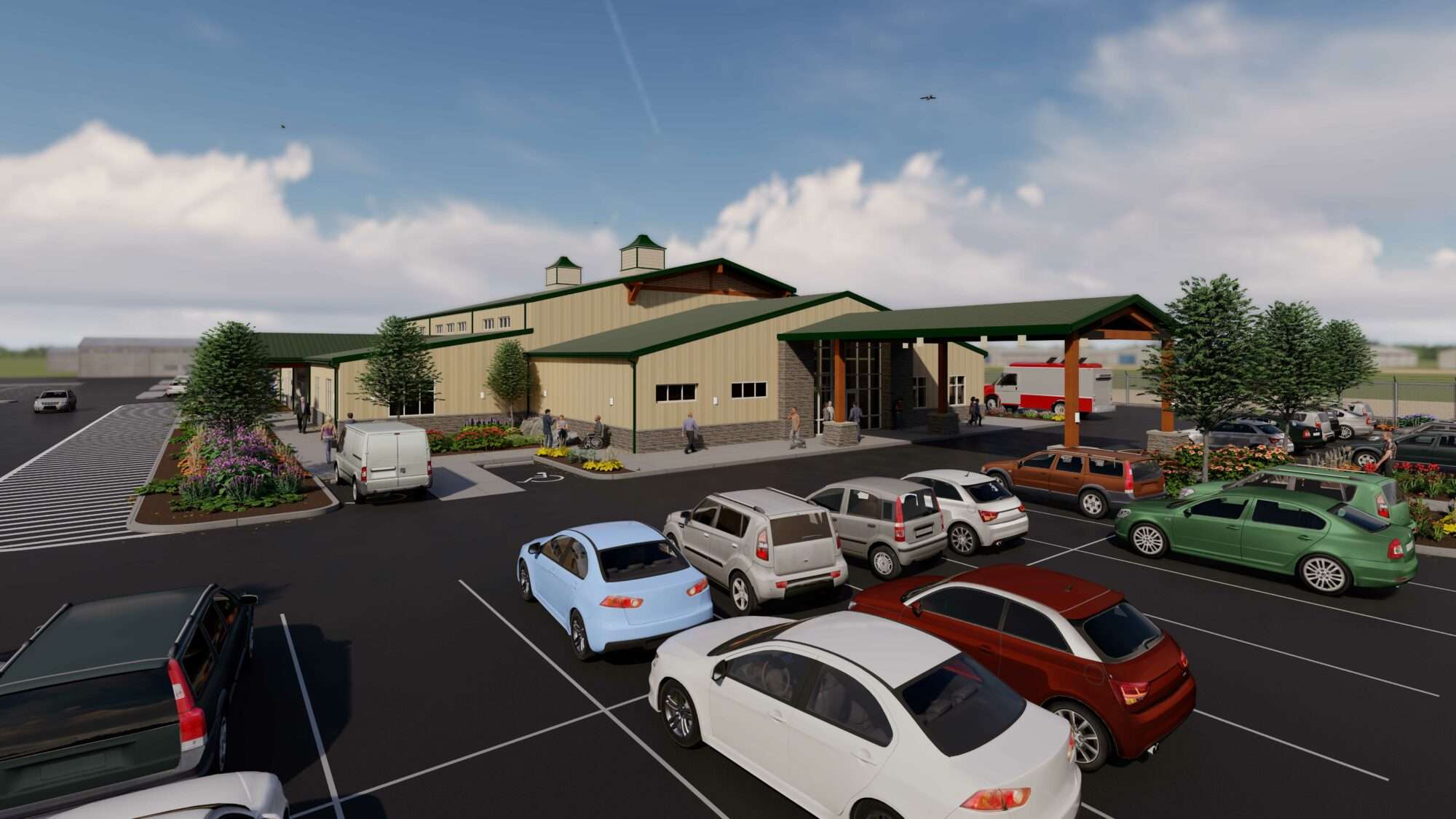 Warren County Fairgrounds Animation and Renderings MSP Design, Inc.