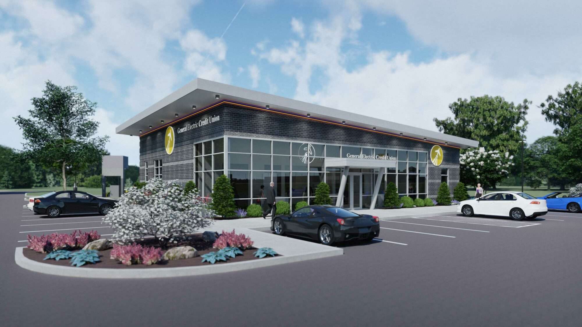 GE Credit Union Renderings MSP Design, Inc.