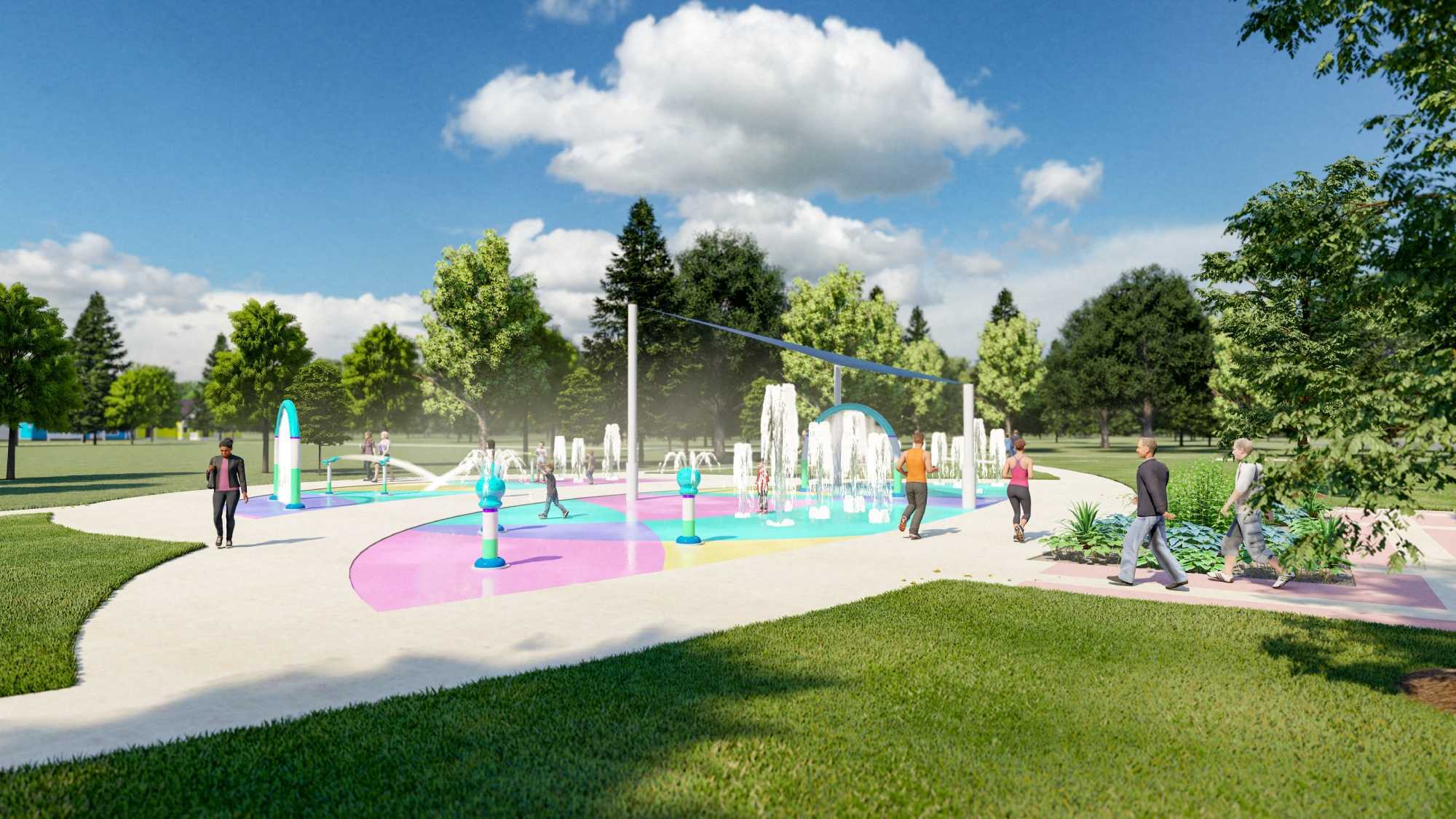 Gorman Park Master Plan MSP Design, Inc.