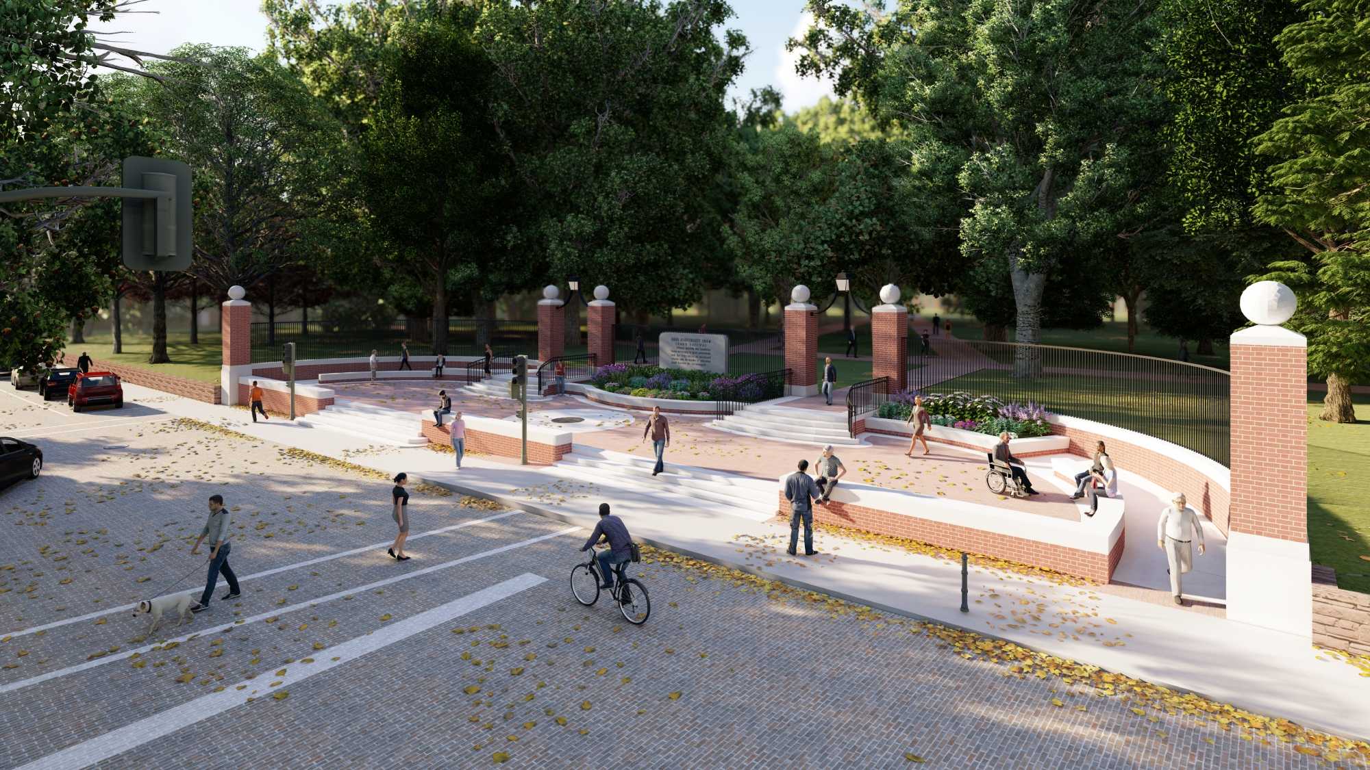 Ohio University Gateway Plaza Renovation MSP Design, Inc.