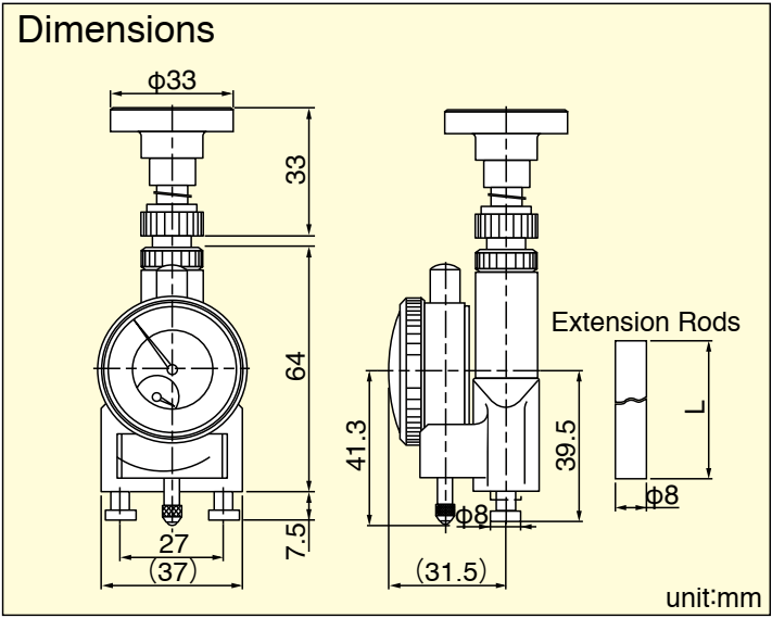 Teclock Crankshaft Deflection Gauge Series MSP Metrology