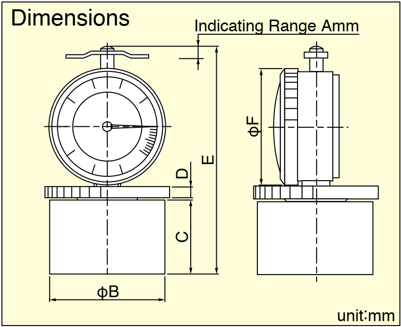 Teclock Crankshaft Deflection Gauge Series MSP Metrology