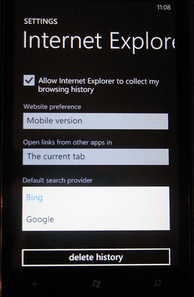 TMobile Windows Phone Mango Users Can Now Change Search Engine Default