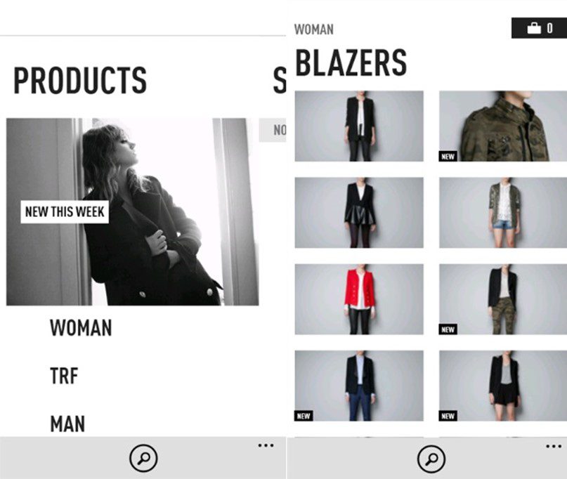 Shop Clothing And Accessories On Your Windows Phone Using