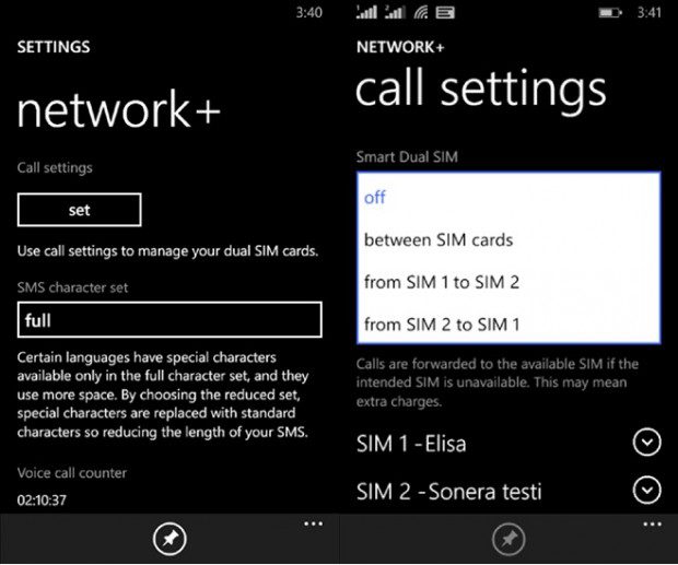 Network+ App Updated In Windows Phone Store With The Ability To Edit Your Call Settings When In