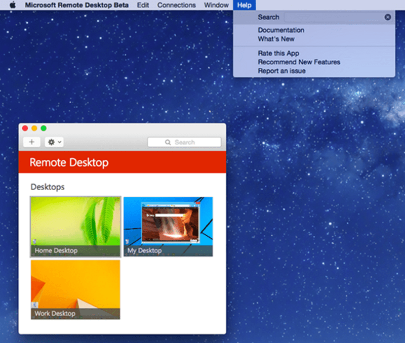 Securely access your computer whenever you're away, using your phone, tablet, or another computer. Remote Desktop Client Preview for Mac updated with ...