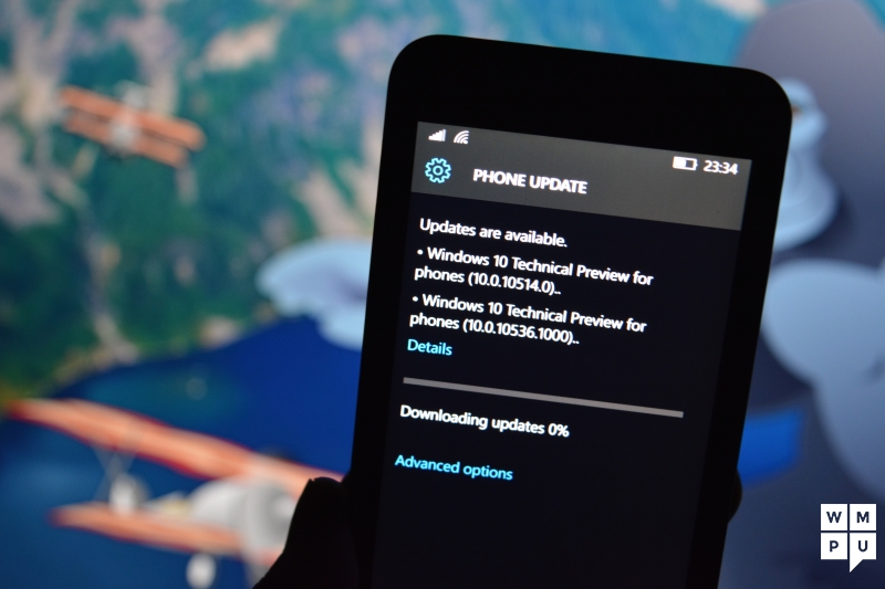 PSA Make sure to upgrade to Windows 10 Mobile Build 10536.1004 from