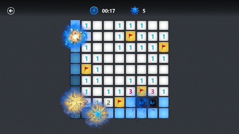 Microsoft Minesweeper updated for touch screens MSPoweruser