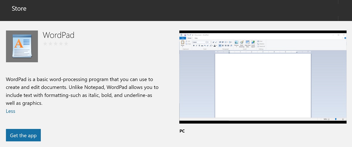 download Microsoft Word Pad
