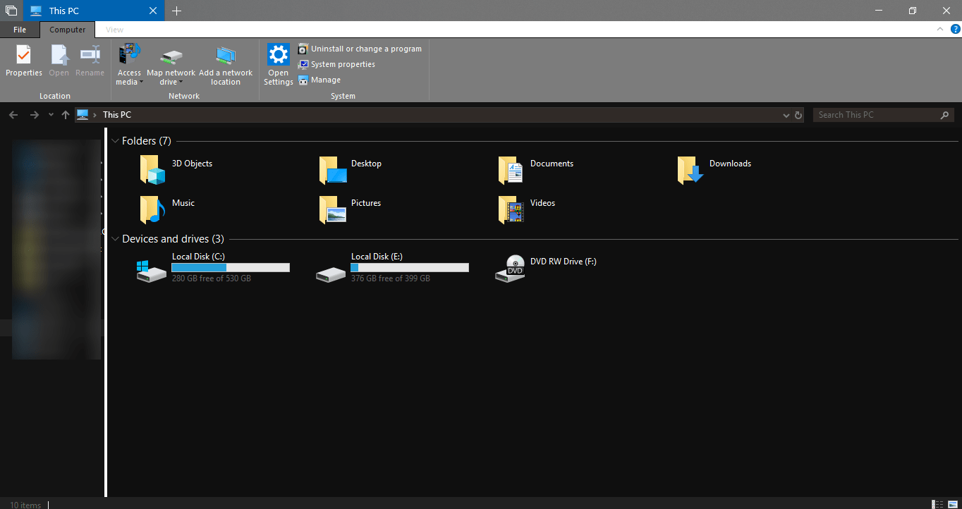Microsoft announces Dark Theme for File Explorer with the latest Fast