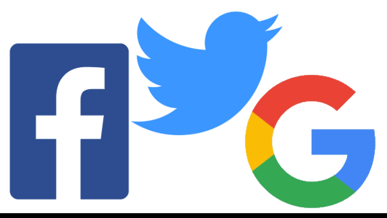 Facebook, Google and Twitter take steps to control the spread of