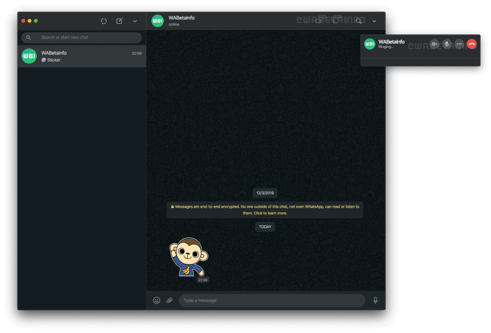 WhatsApp Web and Desktop get support for voice and video