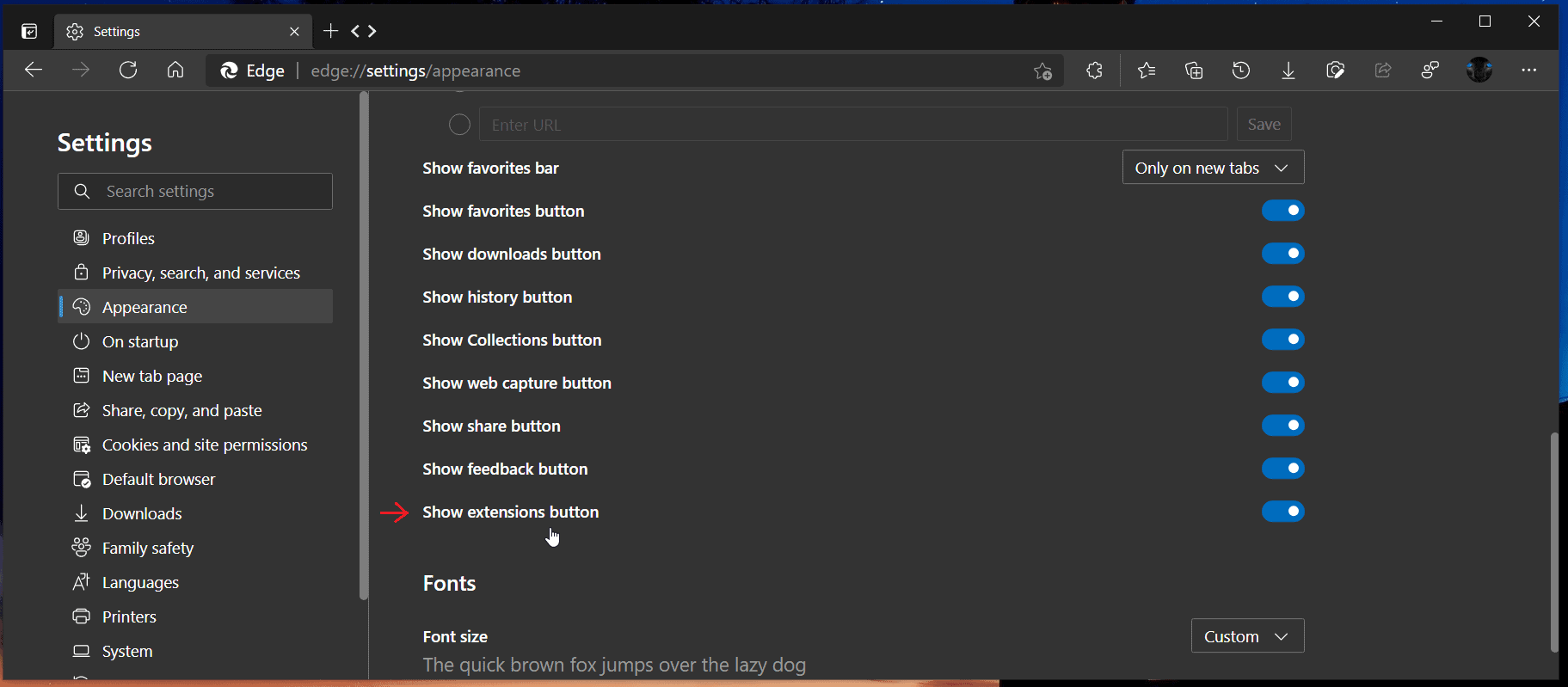 Microsoft has a new Edge extension menu, here's how you