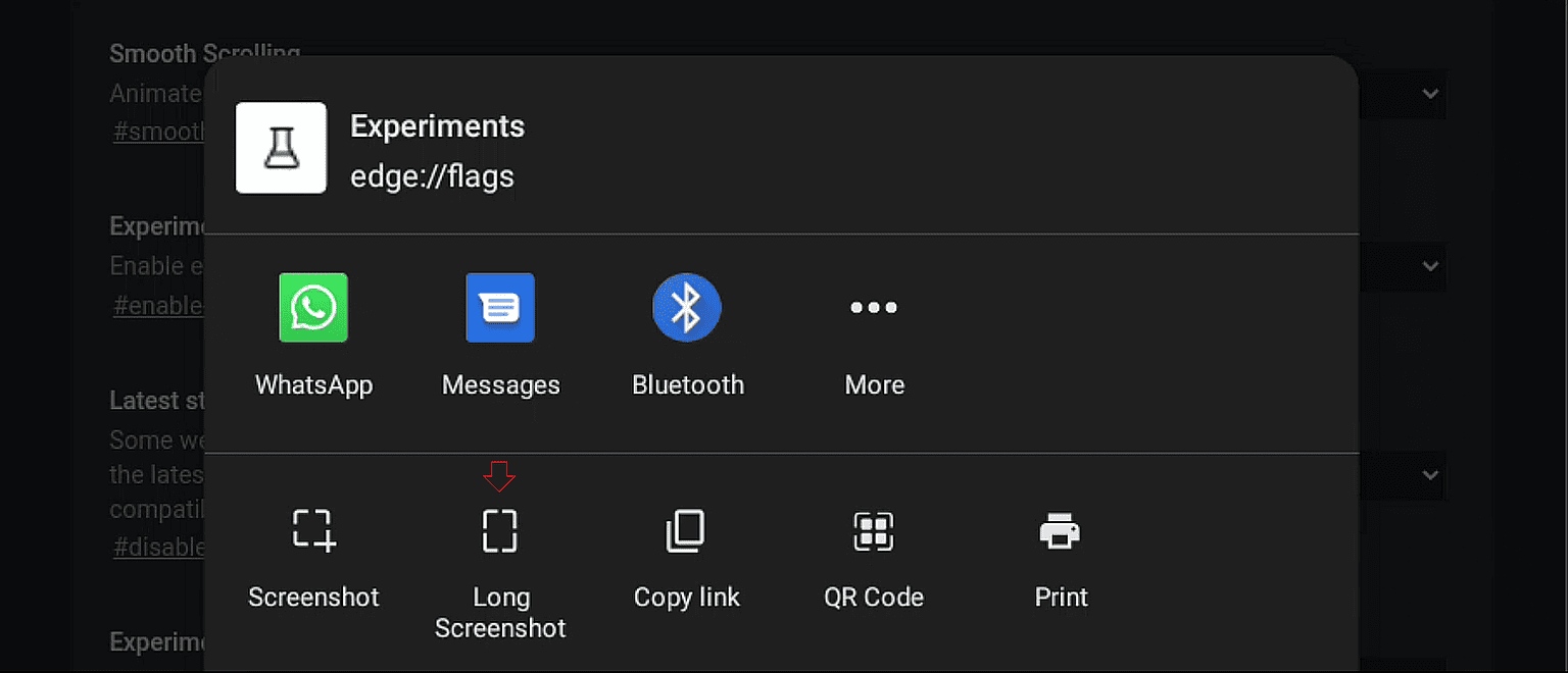 Microsoft Edge for Android gets a useful new screenshot