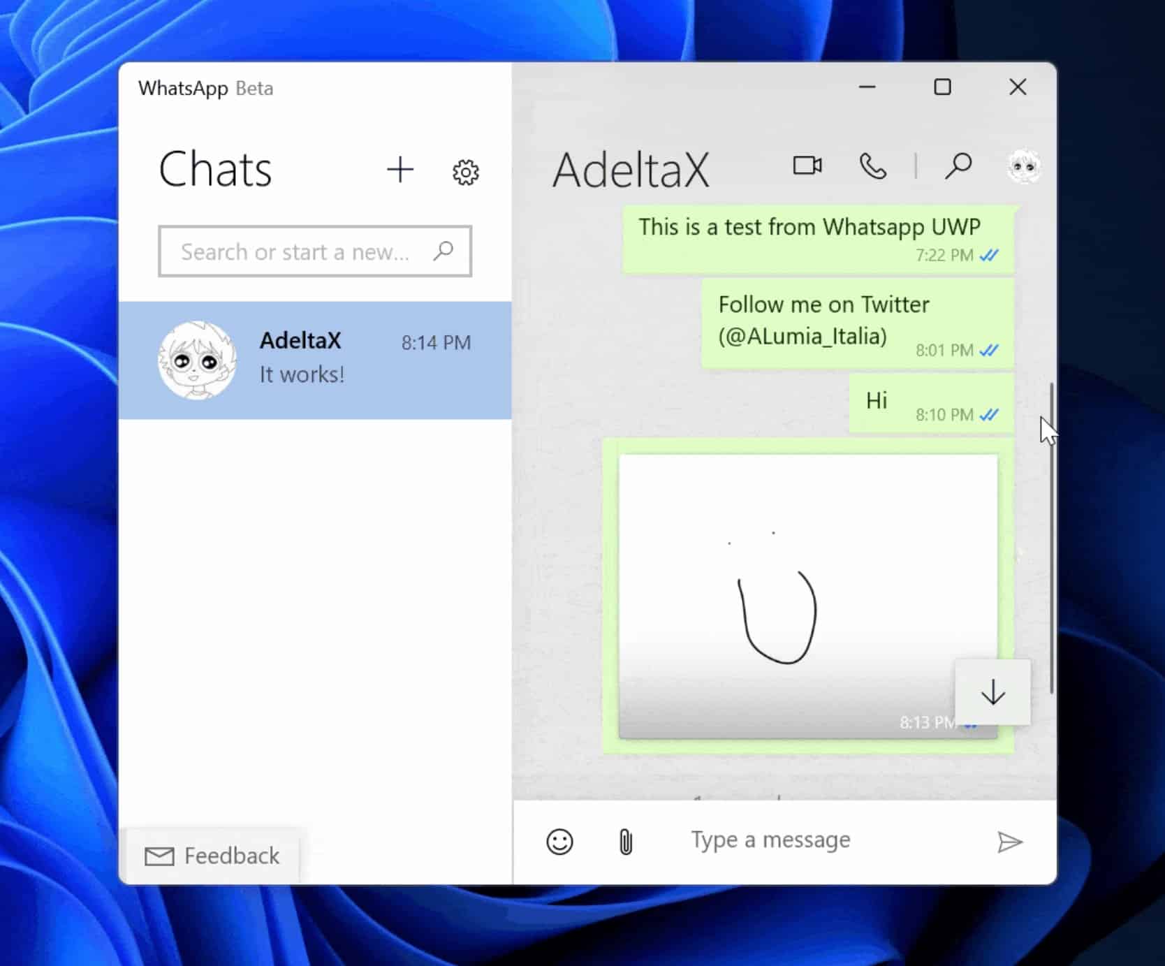 Aplikasi Desktop WhatsApp anyar kanggo Windows 11 katon