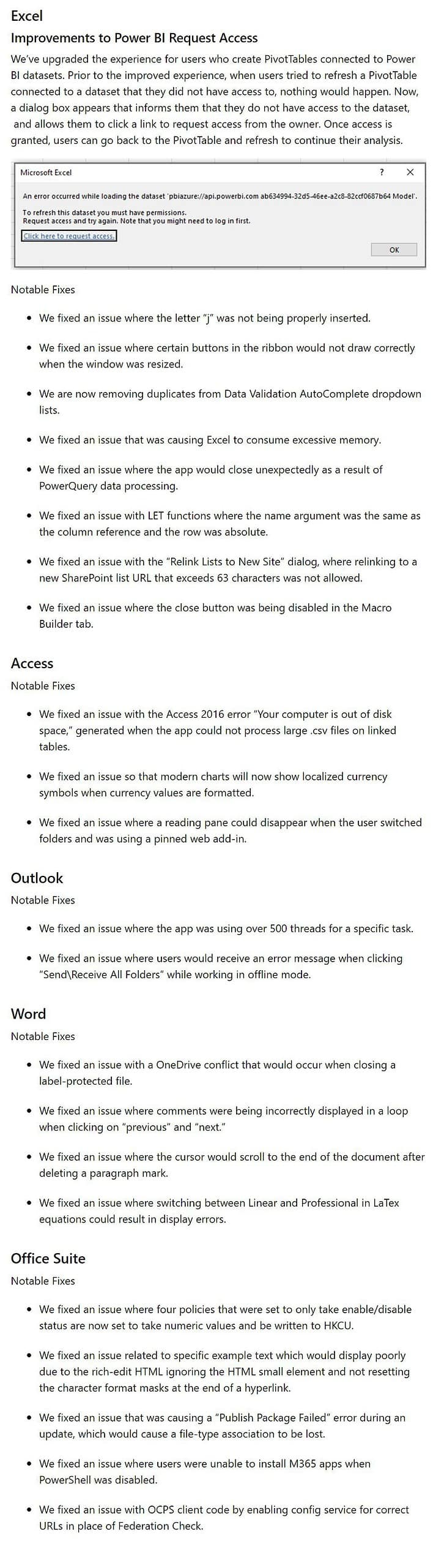 Microsoft releases Office Insider Preview Build(Beta Channel) for