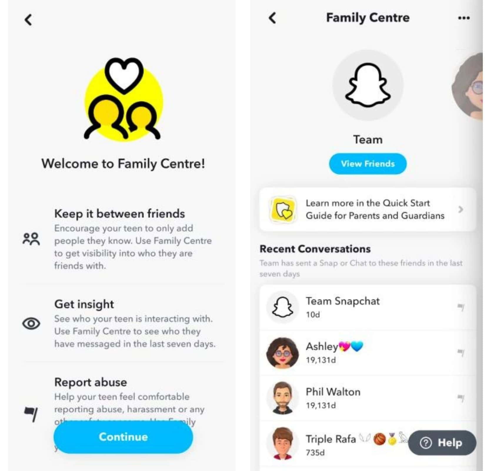 Snapchat’s “Family Center” parental control feature is now under development… finally!