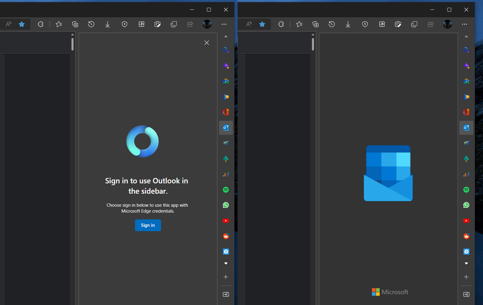 Microsoft Outlook for the web is now optimized to fit into the Edge