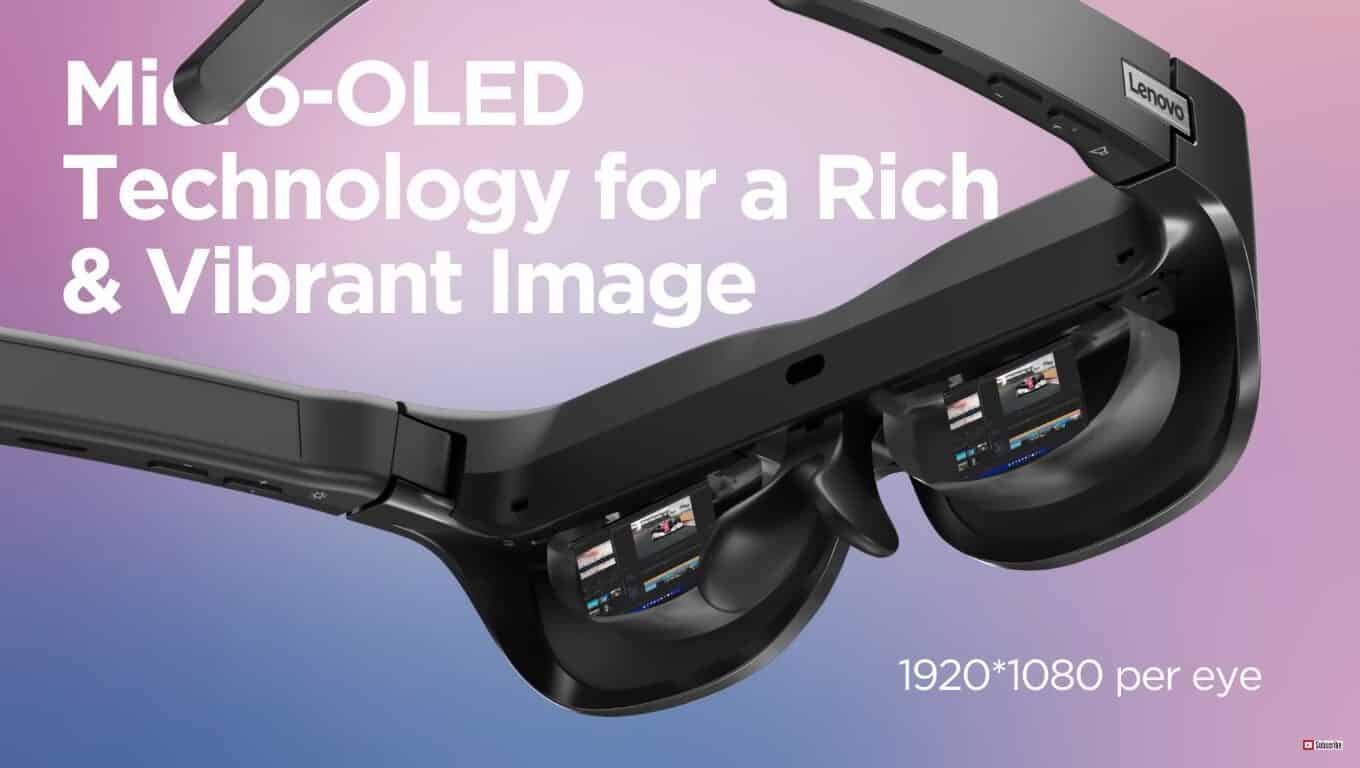 Lenovo T1 Glasses A consumerfocused wearable device with a specific