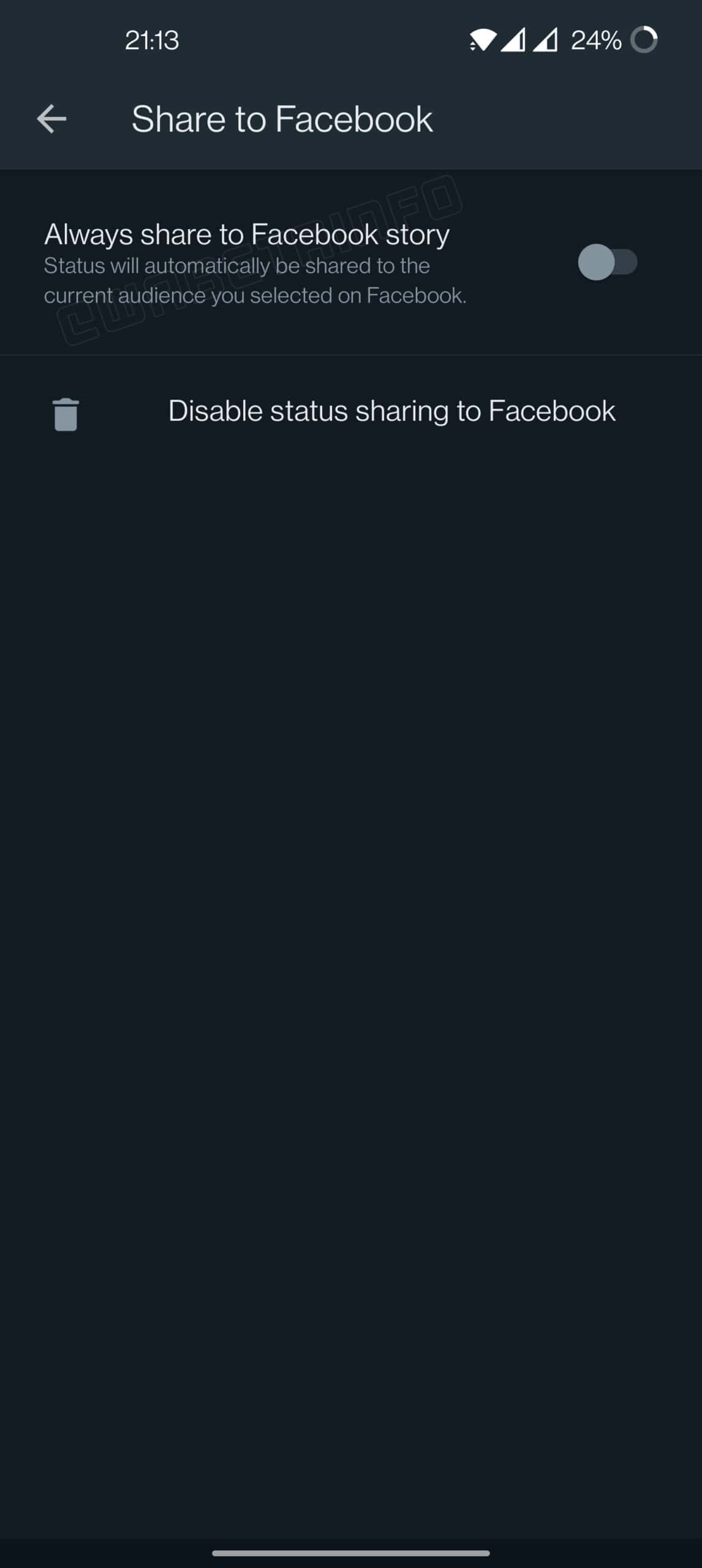 WhatsApp may soon allow you to share status updates to Facebook