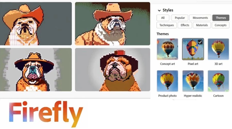 adobefireflyaipixelartgenerator MSPoweruser
