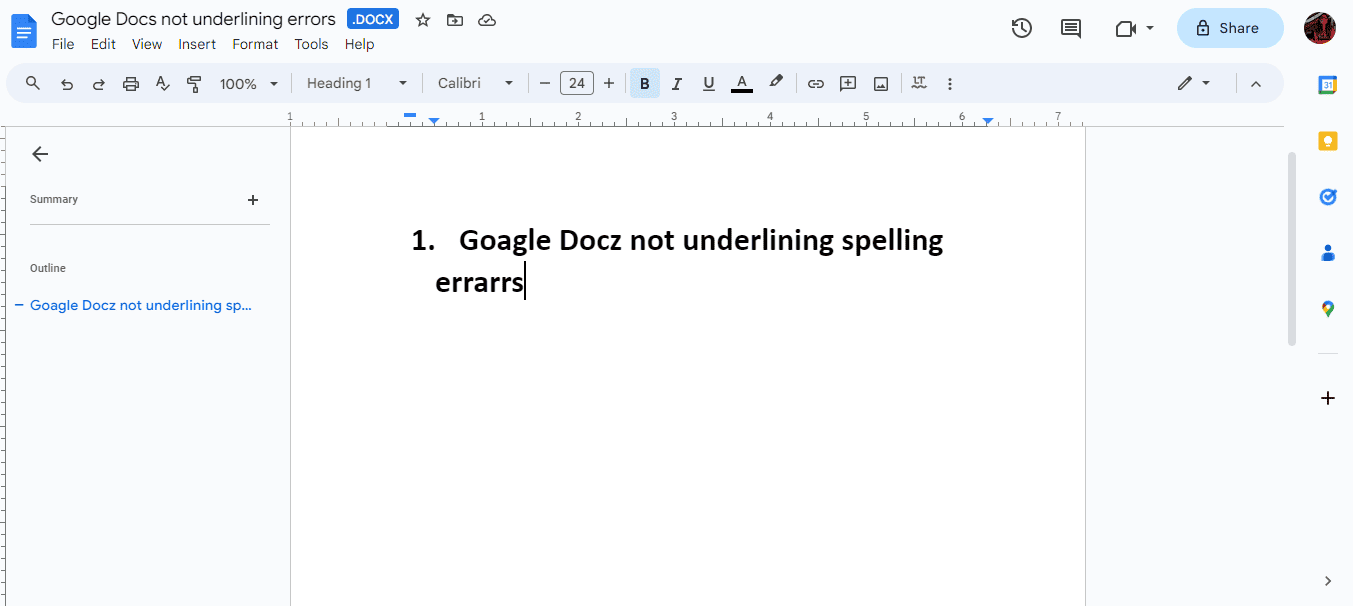 Google Docs Not Underlining Spelling Errors? 7 Simple Fixes