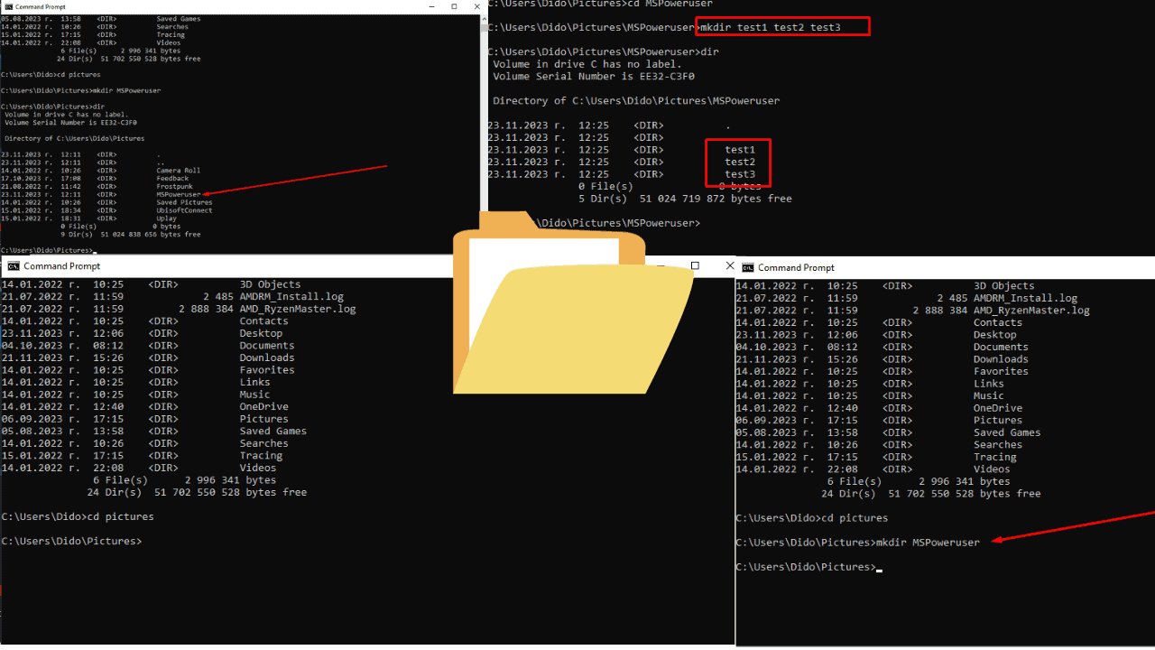 How To Create A Folder Using CMD In Windows StepbyStep, 49 OFF