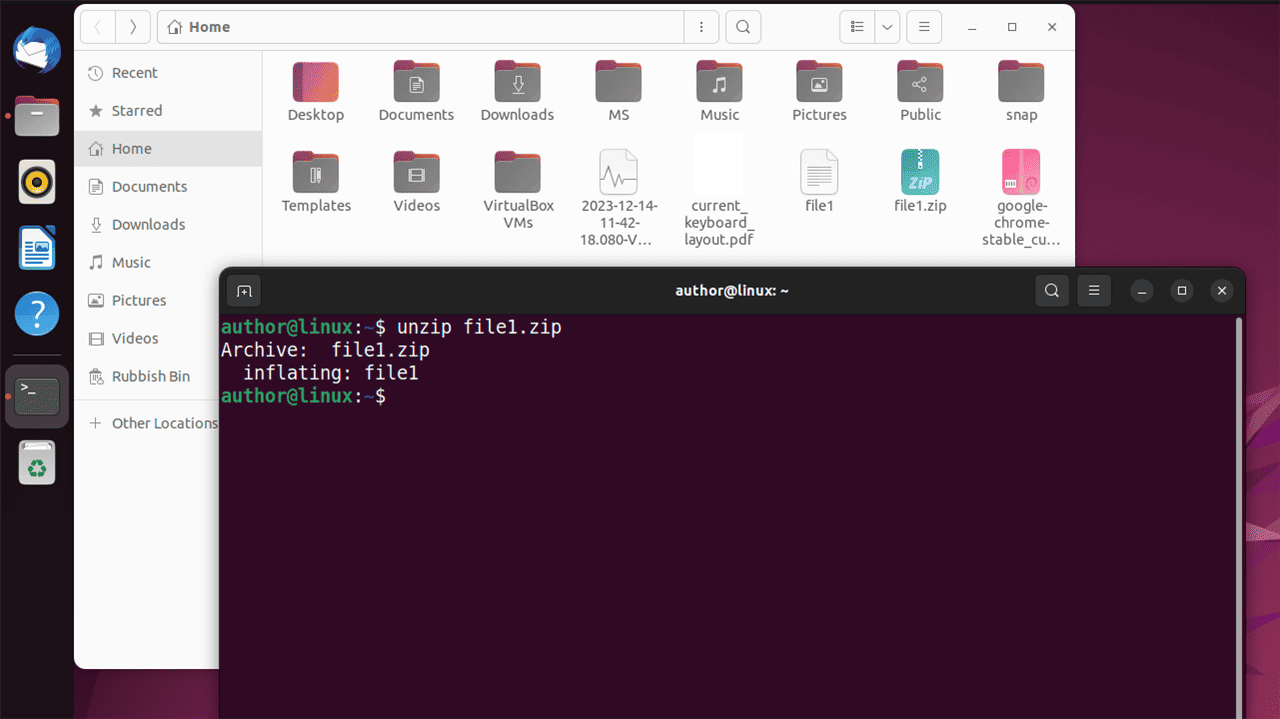 How To Unzip Files in Linux 8 Easy Methods