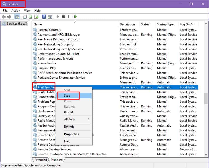 Clear Print Queue CMD 2 Simple Methods
