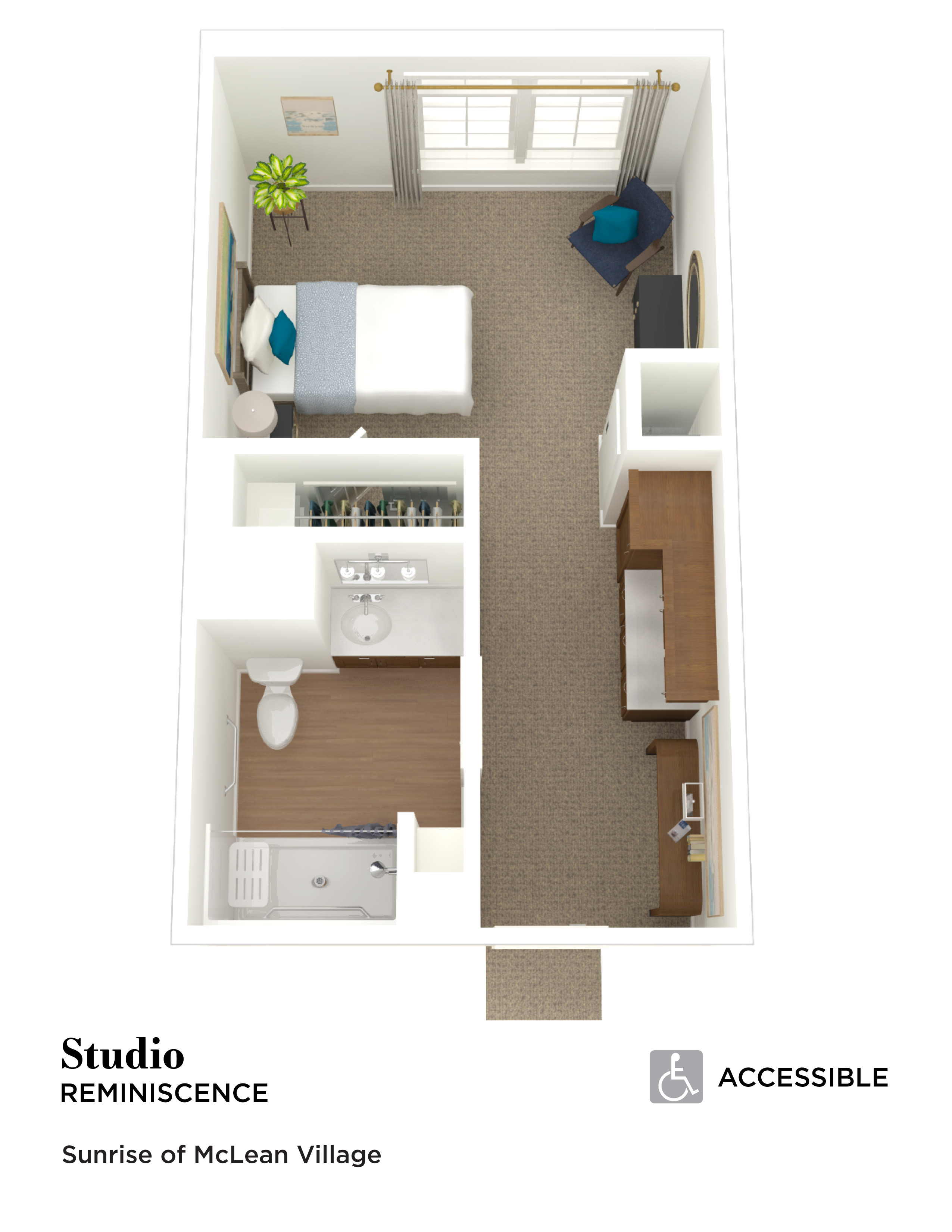 Rooms & Amenities Sunrise of McLean Village, VA