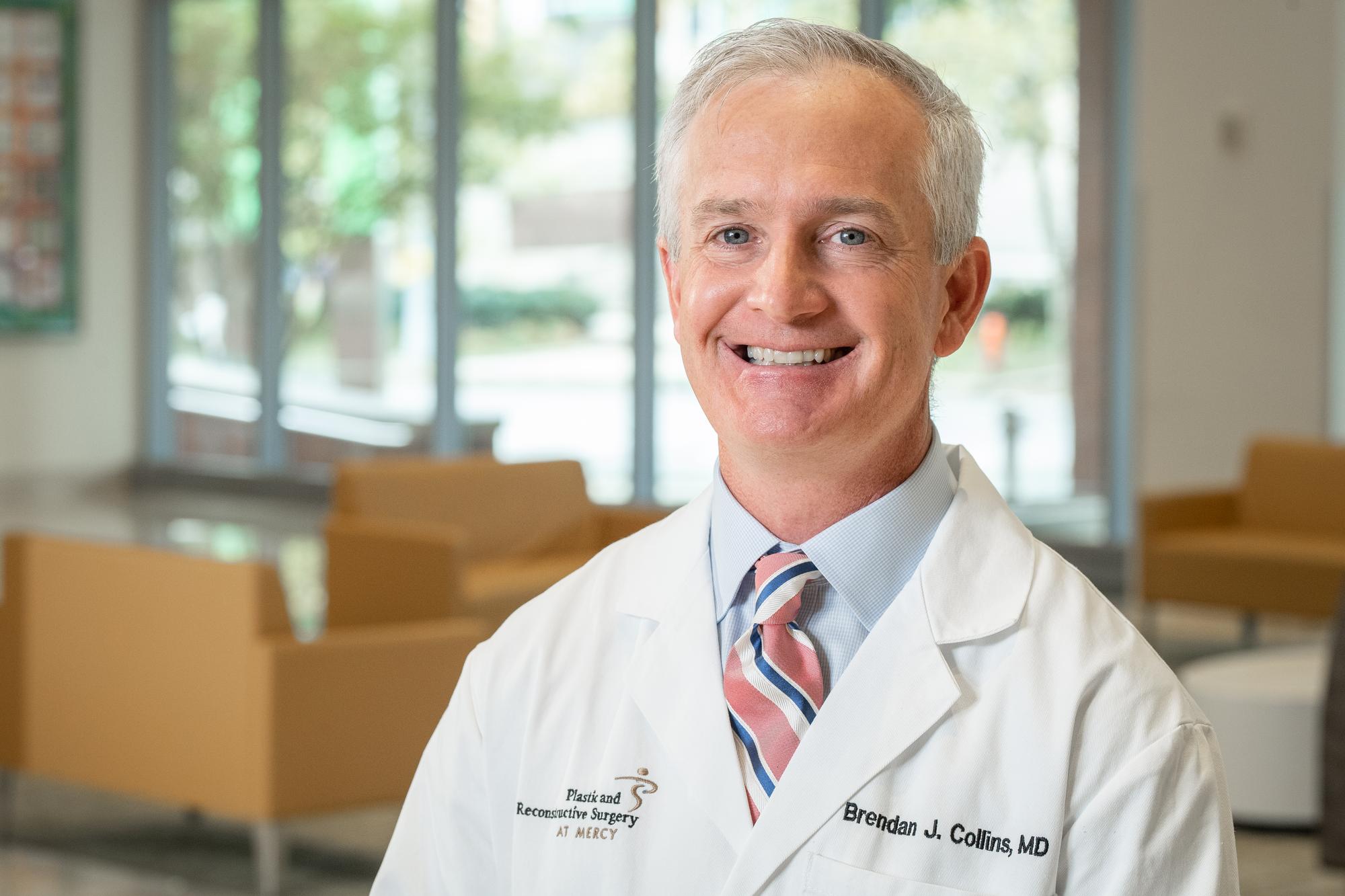 Breast Reconstruction Surgeon Dr. Brendan Collins, Baltimore, MD