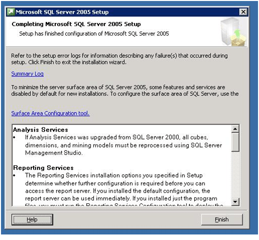SQL SERVER 2005 INSTALLATION MSSQL Knowledge