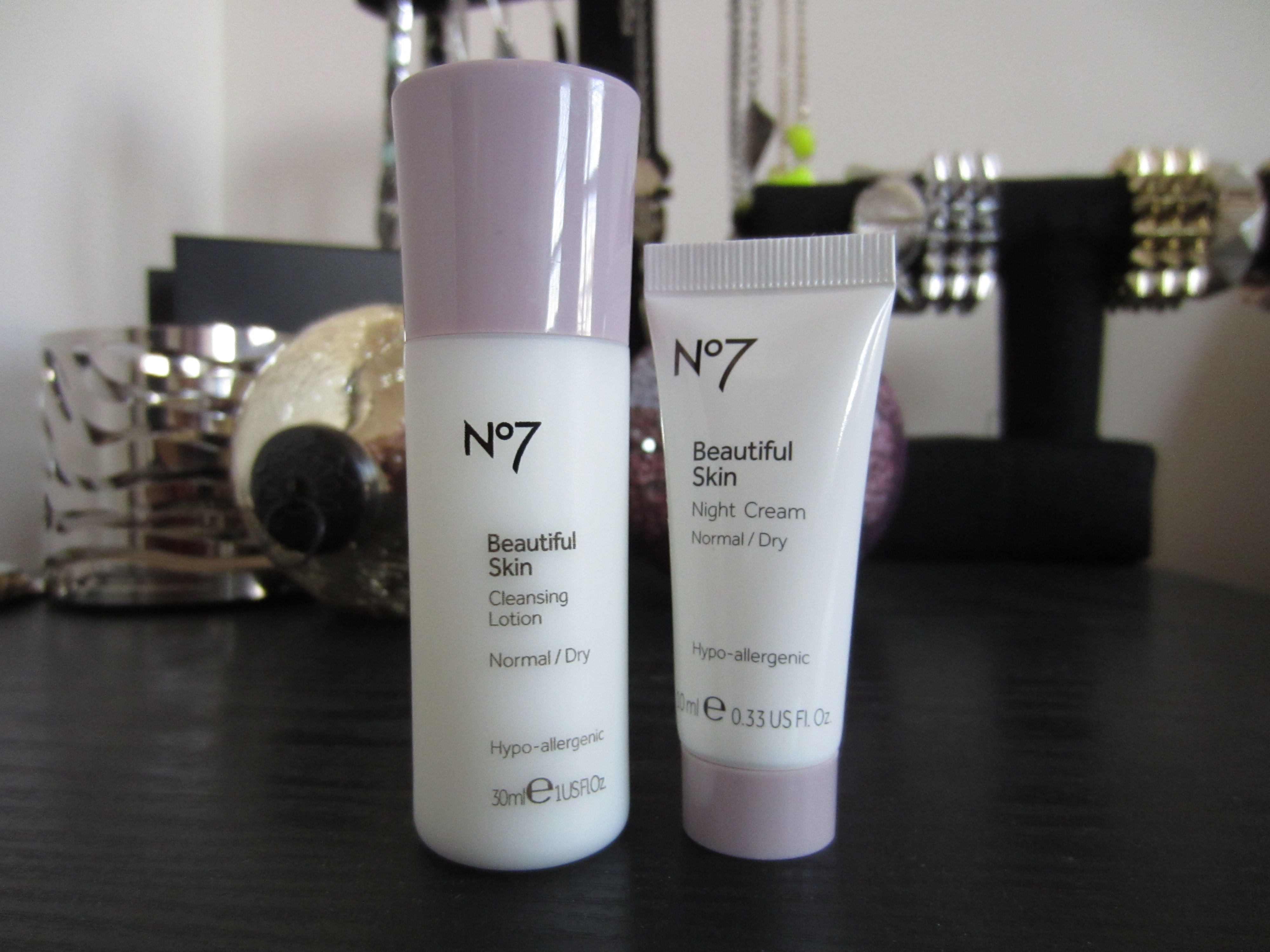 Boots No7 Beautiful Skin Cleansing Lotion and Night Cream Review