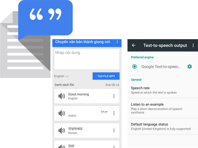 google text to speech download