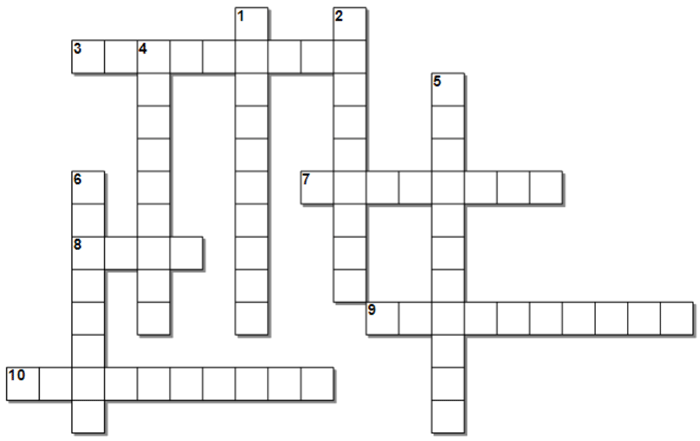 2019 Crossword Puzzles MSU Extension Invasive Plants Montana State