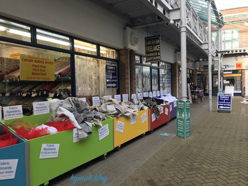 牛津Kidlington 布行Freelance Fabrics 雲遊牛津