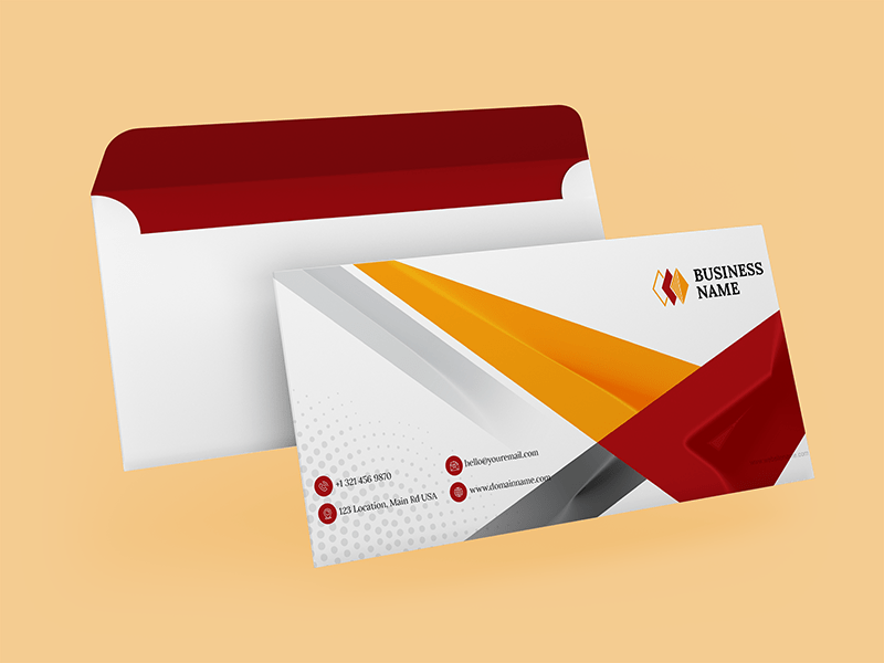 20 Professional Design Envelope Templates Edit & Print