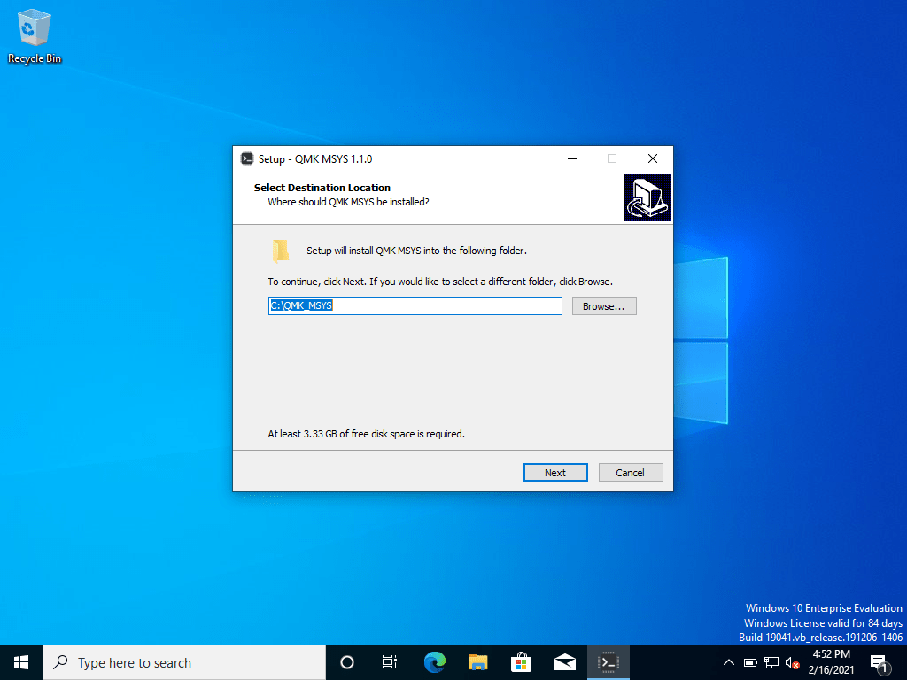 Getting Started QMK MSYS