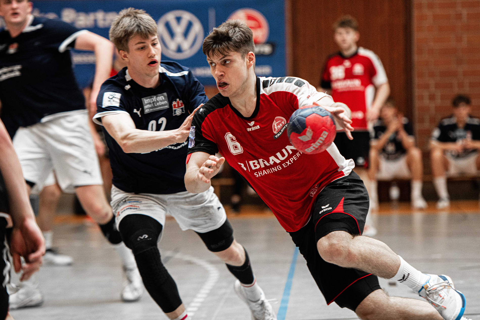 MT Melsungen MT Talents empfangen im DMViertelfinale Leipzig, MT