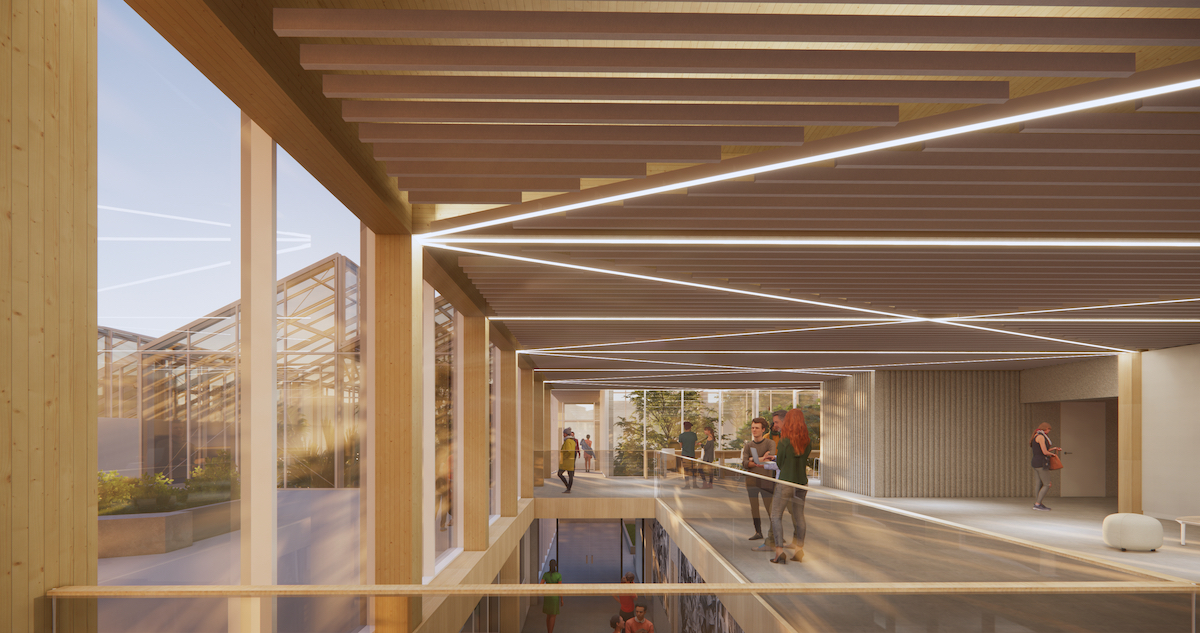 McMaster University Life Science Biology Building and Greenhouse