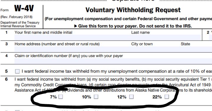 Social Security Form W4v 2023 - Printable Forms Free Online