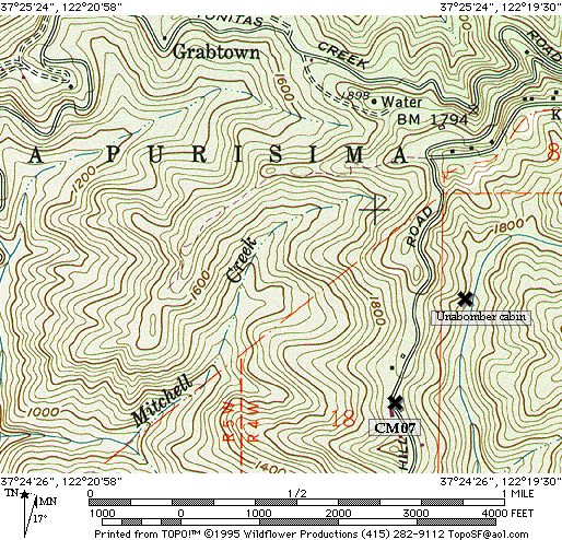 Purisima Creek Trail Map Purisima Creek Redwoods Open Space Preserve