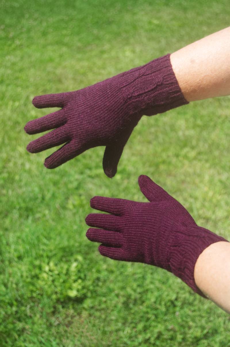 100 Pure Baby Alpaca Gloves Mt Caesar Alpacas