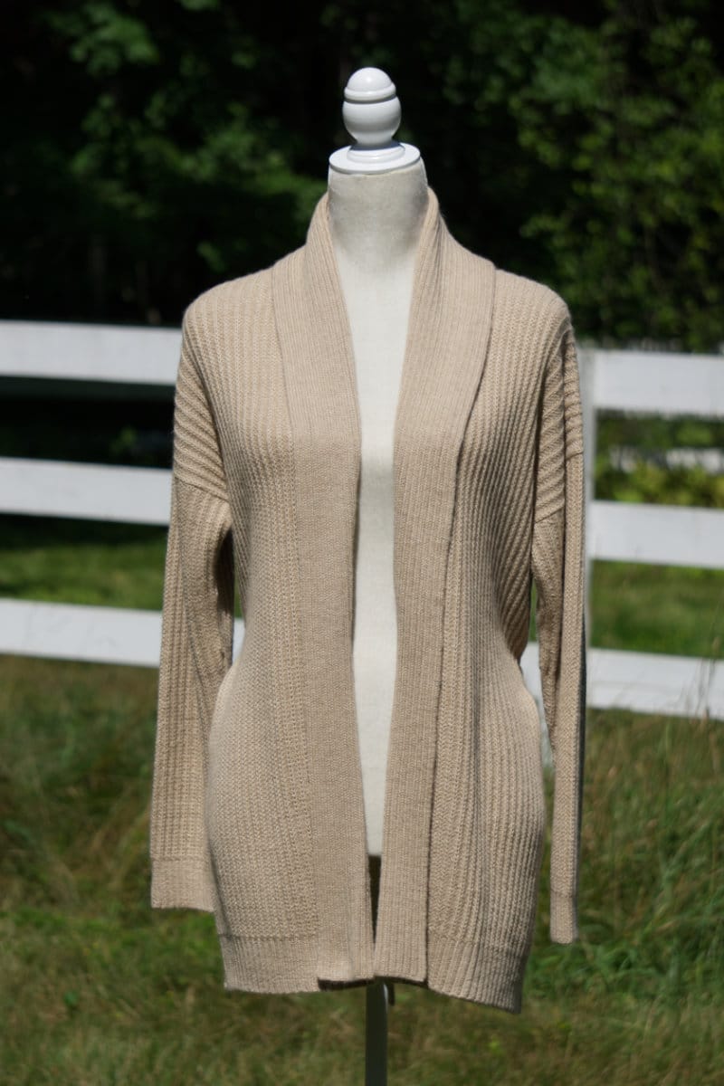 Pure Baby Alpaca Luxury Wrap Cardigan Mt Caesar Alpacas
