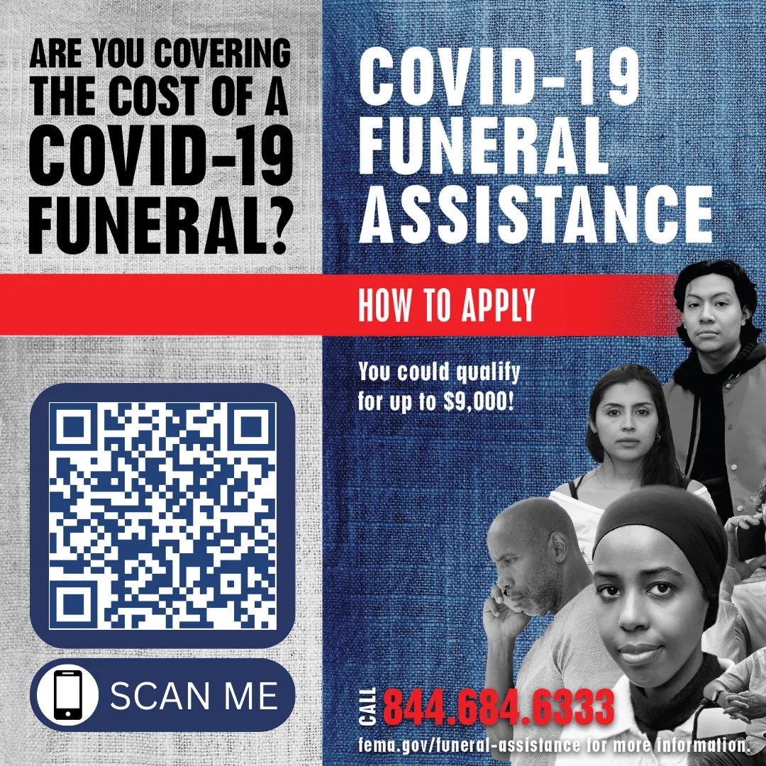 COVID19 Funeral Assistance Mt. Calvary Baptist Church of Rockville, MD