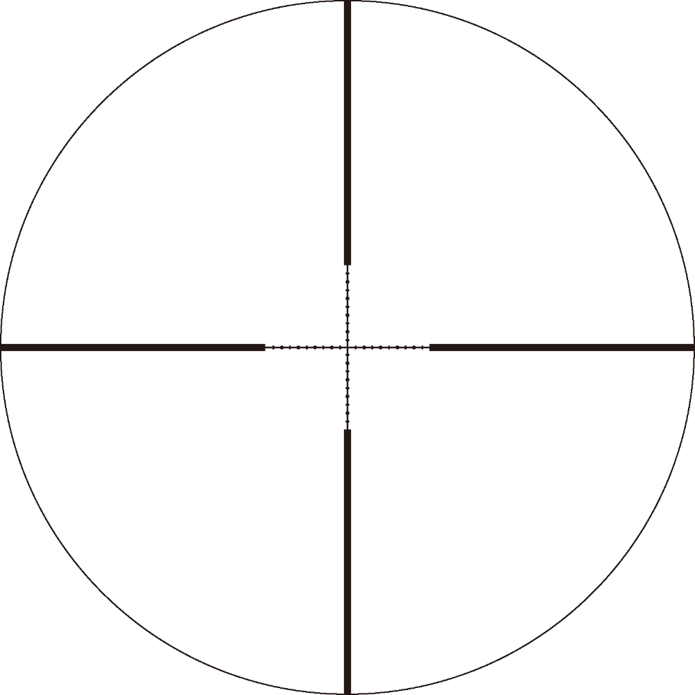 MTCMAMBAULTRALITE310X40MILDOTORDUPLEXRETICLE