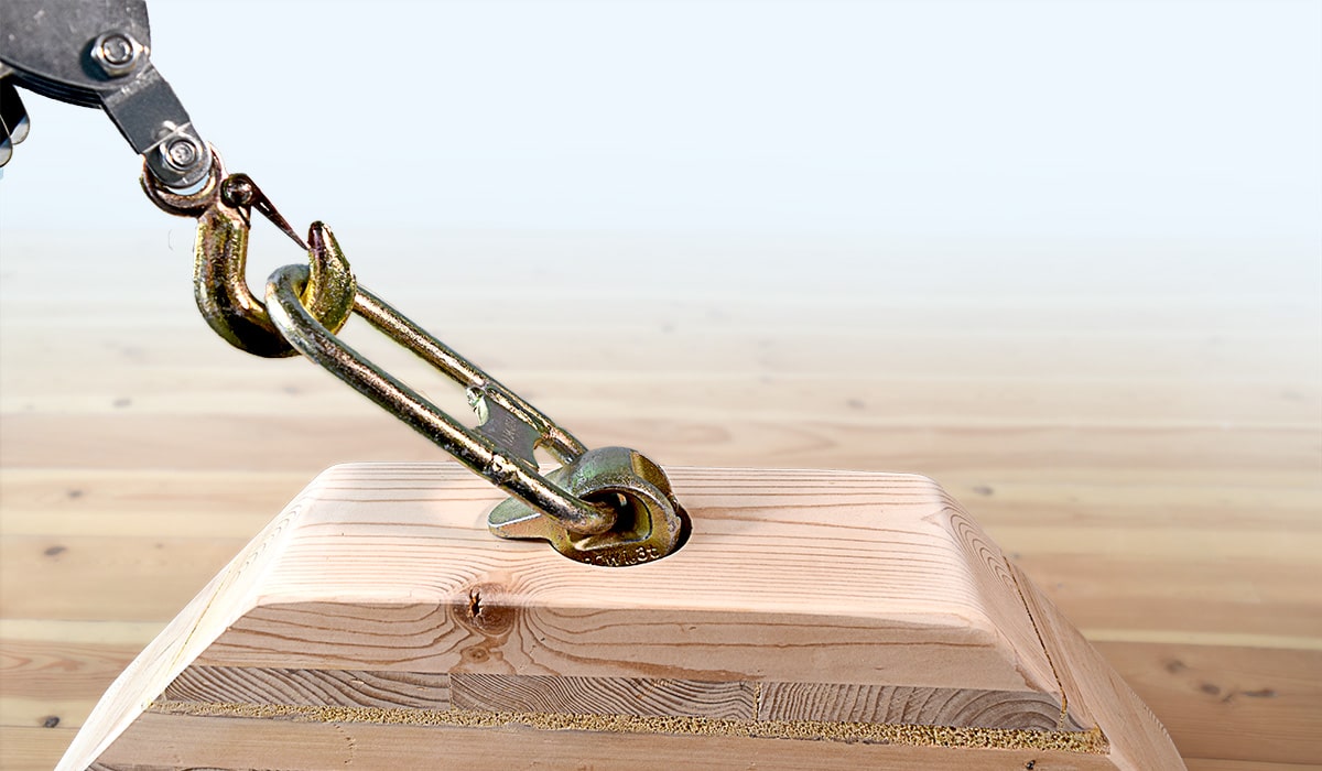 Transport Anchor Mass Timber Rigging & Lifting Devices MTC Solutions