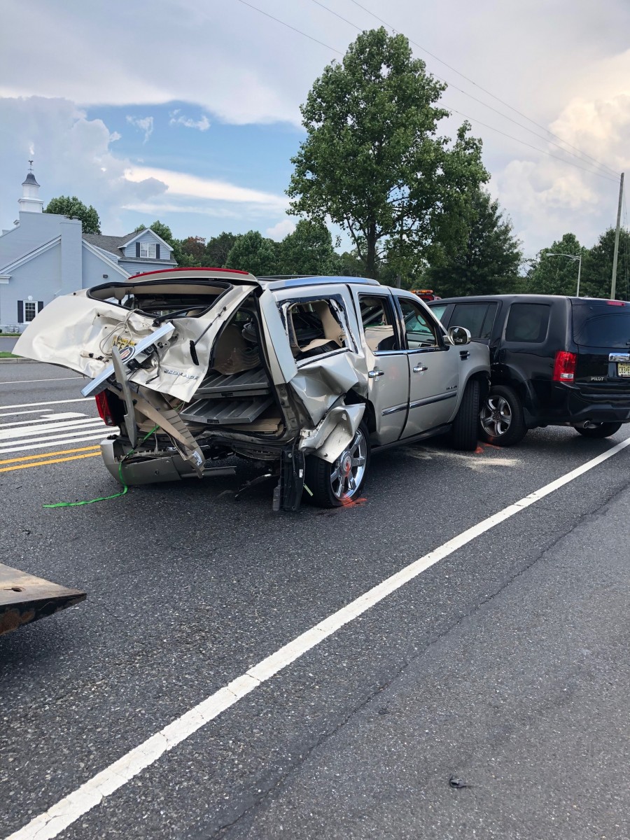Serious Motor Vehicle Crash on Woodbury Glassboro Road