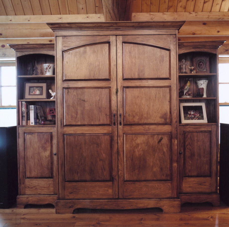 Butternut Media Center > Montana Fine Furniture > Handmade Furniture in